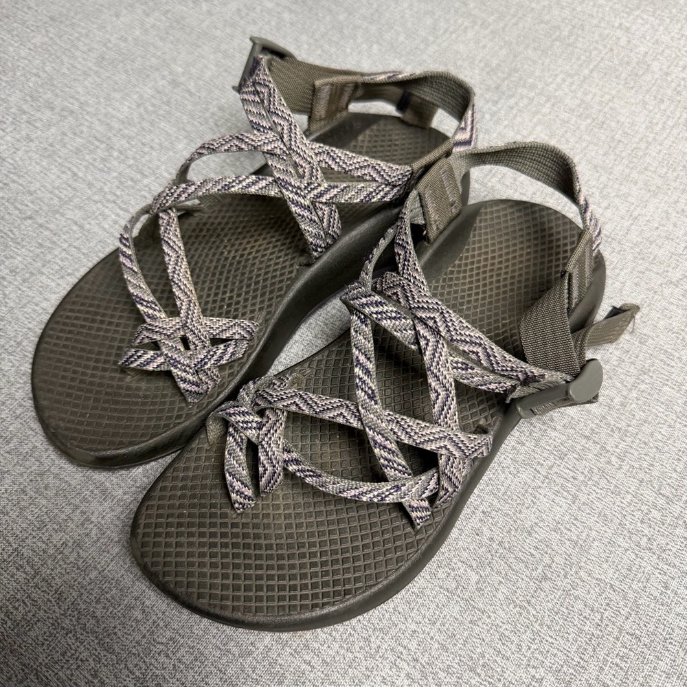 CHACO WOMEN PURPLE GRAY ZX/2 LAVENDER CLASSIC SPORT SANDAL‎